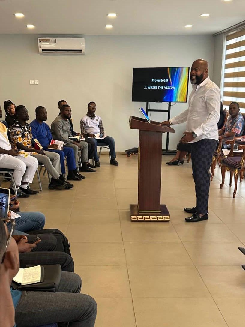 Bishop Richard developing emerging leaders